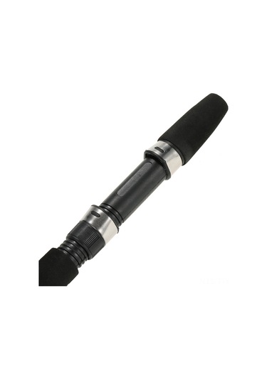 Dianziye 80cm Siyah Olta Kamışı - Seramik Kılavuzlu, Abs Metal Oturaklı, Eva Köpük Tutma Yeri, Dayanıklı Cam Elyaf Takviyeli