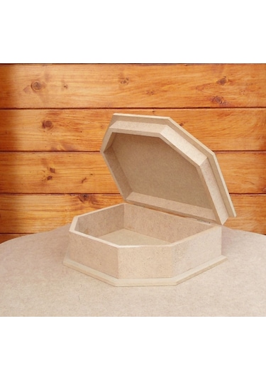 Ham Ahşap Kutu 8 x 24 x 18.5 CM