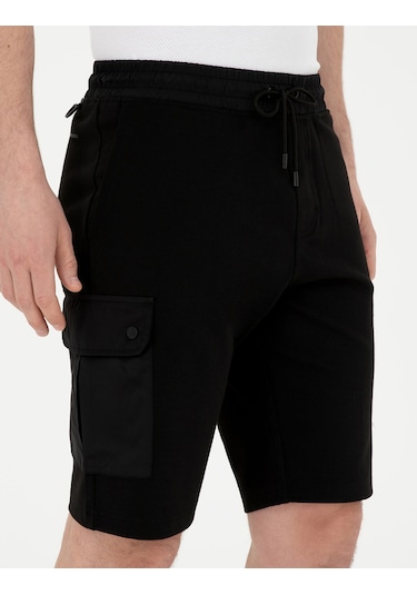 Pierre Cardin Erkek Siyah Şort Örme 50288263-vr046 Siyah