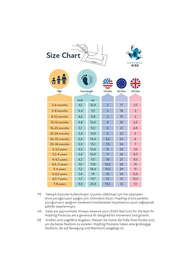 Hopfrög Kids Smart Walker First Prime Super Mat Havalı Barefoot İlk Adım Bebek Ayakkabı