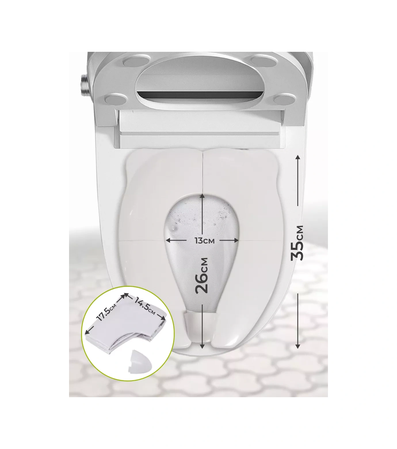 Ttr24 Çocuk Klozet Klozet Oturağı 250575901 Yeşil