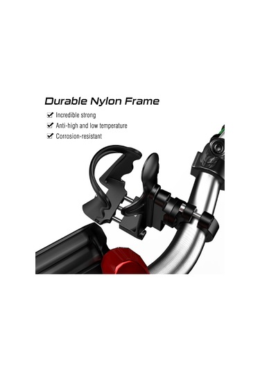 Bisiklet Su Şişesi Tutucu Dönebilen Motosiklet Içecek Yb24981 Siyah Siyah