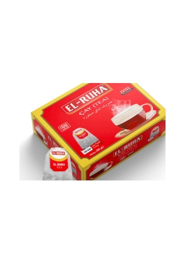 El-Ruha Bardak Poşet Çay 100'lü 200 G