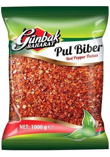Günbak Baharat Pul Biber 1 KG