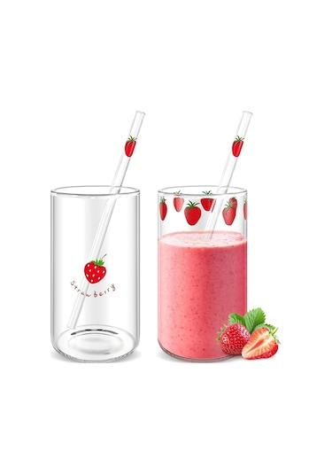 Homyl Cam Bardak Çay Bardağı Yeniden Kullanılabilir Stil-b Stil B