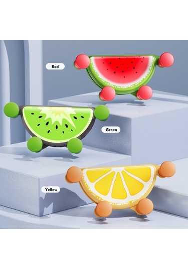 Createtech Ventili Uygun Tutucu Tutucu Telefonu Telefon Telefon Serbest Sarı Oto Montajı Kilidi İnç İçin Hava Elle Cep Araba 4.7-6.7 Xj Sarı