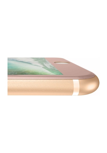 Bufalo Iphone 6-6S Kavisli 4D Cam Ekran Koruyucu Rose Gold