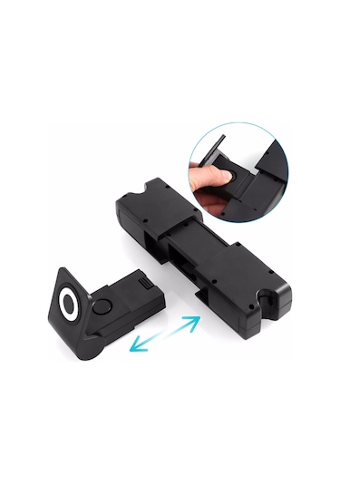 Ayarlanabilir Evrensel Araba Kafalık Tutucu Manyetik Montaj Cep Tablet Telefon Araç Tutucu Standı Arka Koltuk Braketi Ayrılabilir