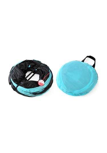 Geeksen Etkileşimli Kedi Tüneli: 4 Kanallı, Katlanabilir, Av Ve Saklanma Oyunu İçin Mükemmel