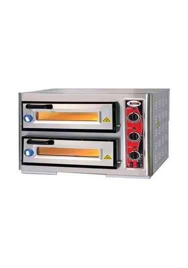 Belirtilmemiş Gmg Pf5050de3 Pizza Fırını-çift Katlı-220 V-ıçi 50x50 Cm