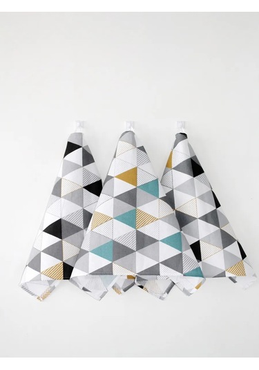 Imidz Tekstil' Mutfak Havlusu Seti, Hasır 45 60 - 3 Adet 231174641 Orange-red