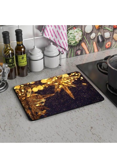 Kutlama Cam Kesme Tahtası - Cam Kesme Tablası 30 Cm X 40 Cm