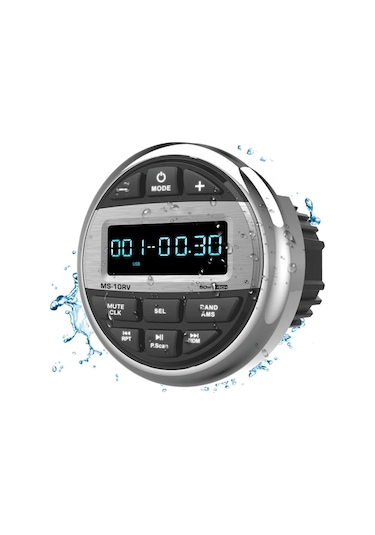 Labarka Marin Multimedya Teyp - Bluetooth, USB, 4x50 Watt - Yuvarlak