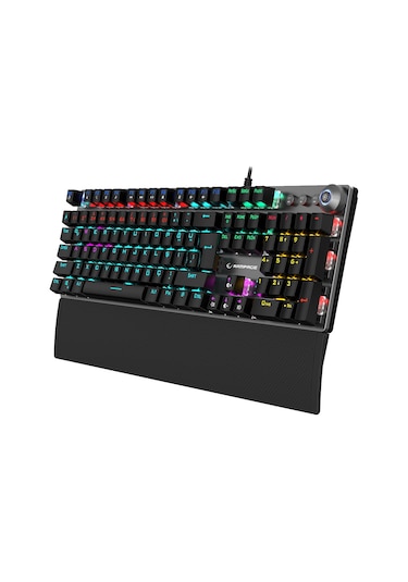 Rampage KB-R28 Blade Plus Red Switch Gökkuşağı Aydınlatmalı Mekanik Oyuncu Klavye