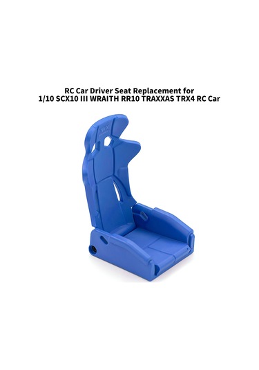 Shineyee Scx10 Iıı Wraıth Rr10 Trx4 İçin Mavi Plastik Rc Araç Sürücü Koltuğu - Hafif Ve Dayanıklı