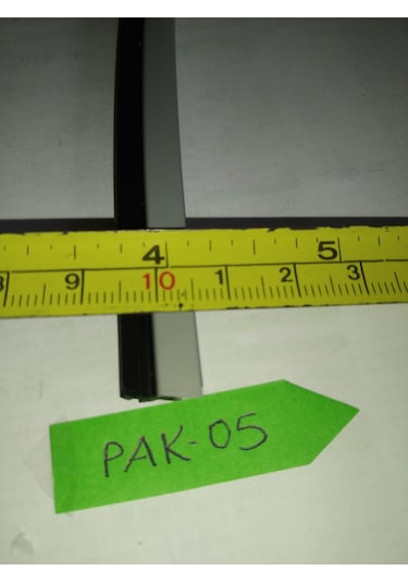 50 M Pvc Pimapen Kapı-Pencere Contası Pak-05, Siyah Fitil