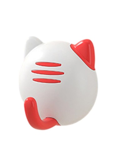 Suntek Banyo Ceket Havlu Kapı Kancası Gri 4 Adet Çok Renkli