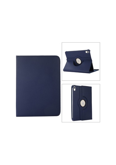 İpad Uyumlu A16 11.nesil A3354-a3355 360 Dönebilen Pu Deri Standlı Tablet Kılıfı Kapaklı Kılıf