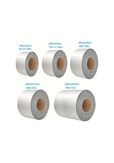 Dashanshop 300mm Yükseltilmiş Süper Yapışkanlı Su Geçirmez Bant - 280 C Dayanımlı Acil Tamir