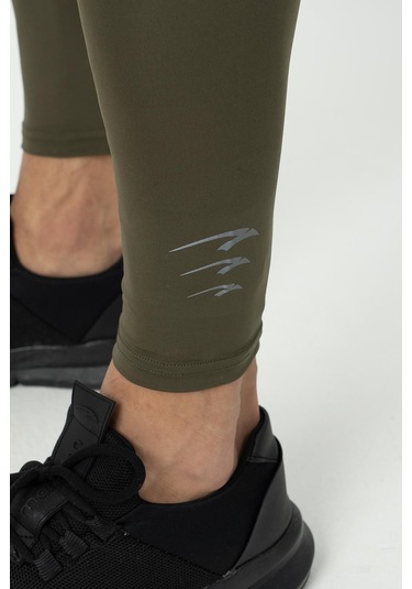 Maraton Active Slimfit Erkek Koşu Haki Tayt 21966-haki Haki