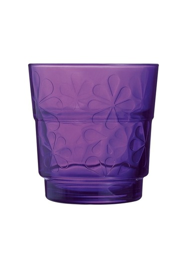 Funny Flowers Mor Su Bardağı 25 Cl