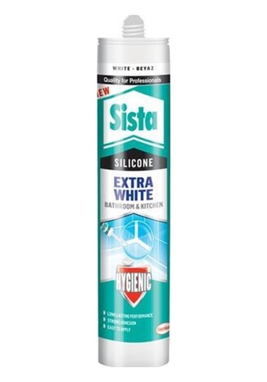 Sista Extra White Silikon (280 Ml) Beyaz