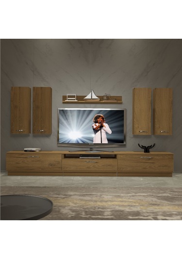 Decoraktiv Trendstyle 8d Mdf Tv Ünitesi Tv Sehpası Pera