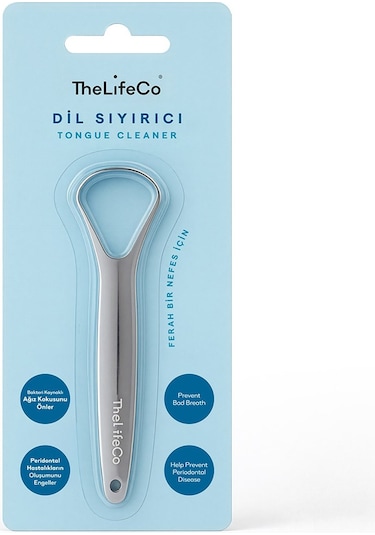 Thelifeco Paslanmaz Çelik Dil Temizleyici - Dil Sıyırıcı