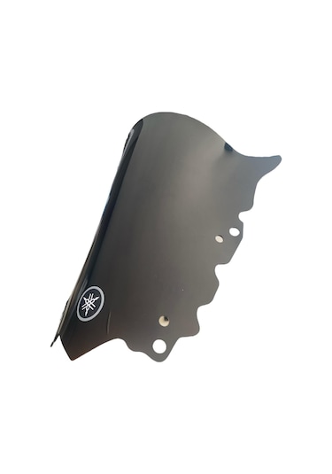 Yamaha R25 2015-2018 Uyumlu Ön Cam Siyah