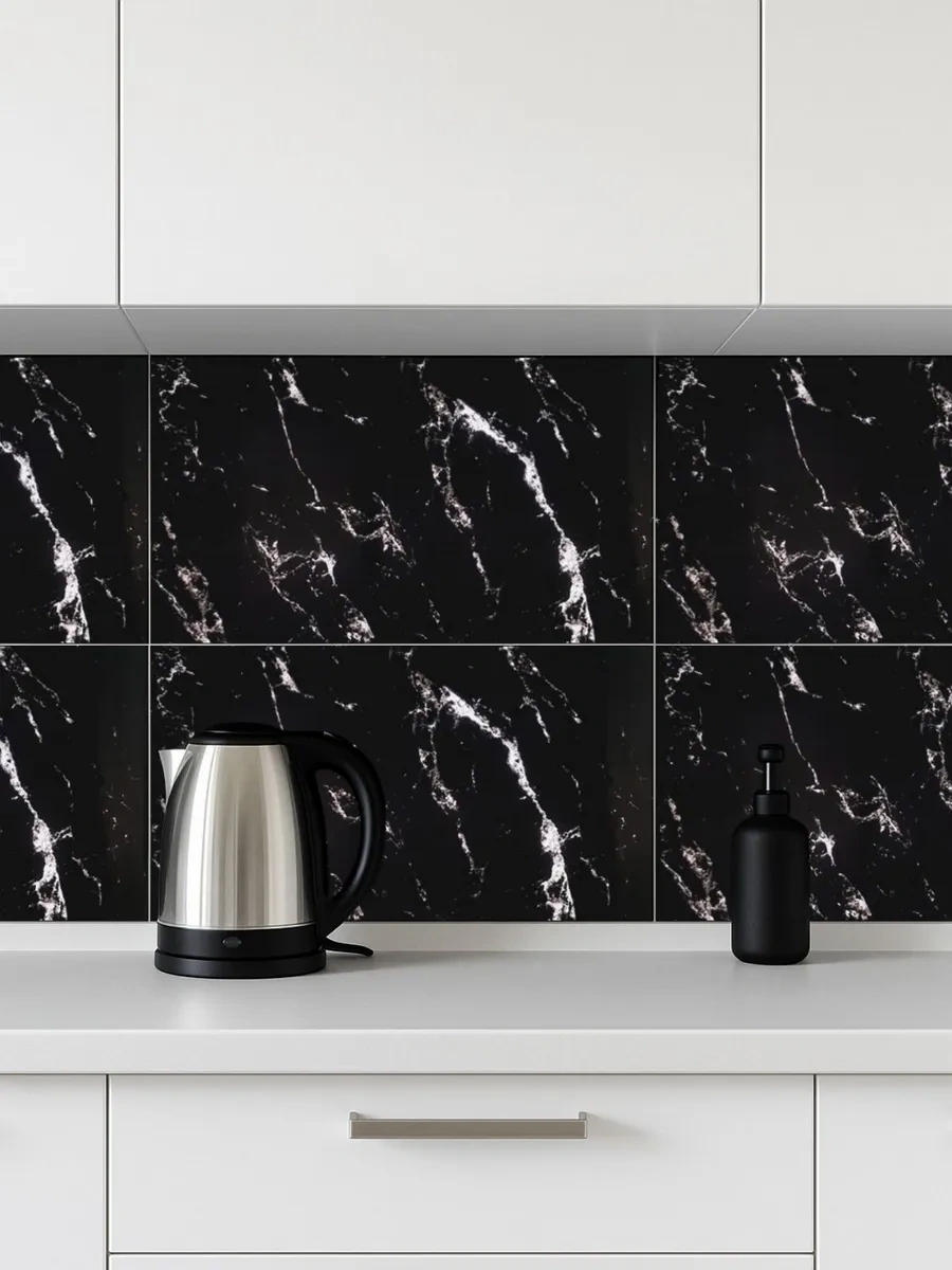 Frays Decor Banyo Ve Mutfak İçin Kendinden Yapışkanlı Duvar Panelleri 175803115