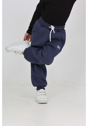 Toontoy Erkek Çocuk Cool Nakışlı Eşofman Alt İndigo