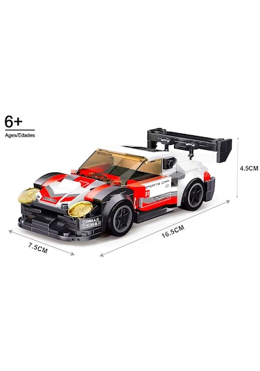 Teknik Porsche 911 Lego Araba Porsche Lego Araba Yapı Blok Oyuncak Araba - 250+ Parça