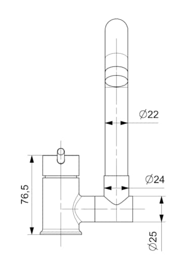 Eviye Bataryası Pencere Önü Krom