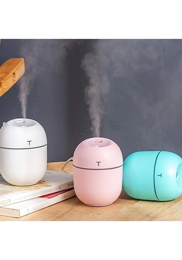 Ceylan Adam Işıklı Kuru Havayı Azaltan Ve Aromaterapi Deneyimi Sunan Hava Ve Oda Nemlendirici