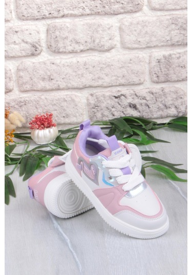 Fort Cool Megan Rahat Hafif Kız Çocuk Ayakkabı Pudra