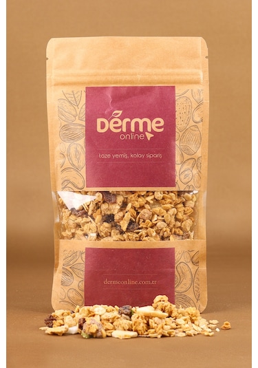 Derme Online Granola Çikolata Fındık Üzüm 500 G