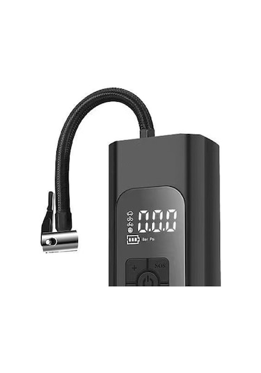 Suntek 12v Hava Kompresörü Araba Pompası Led 1-usb-kablosuyla