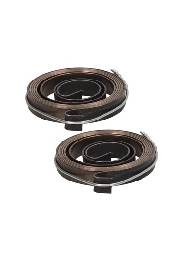 Teltree 2 Adet Çelik Yaya Montajlı Masraf Tornavida Geri Dönüş Yayları - Krom Kaplama, Sağlam Ve Dayanıklı, Kolay Kurulum