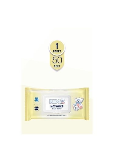 Pedo Klasik Islak Mendil 50 Adet