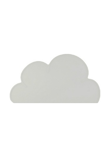 Sones Çocuk Bulut Silikon Yer Matı Su Geçirmez Çevre Koruma Öğrenci Masa Matı, Renk: Açık Gri