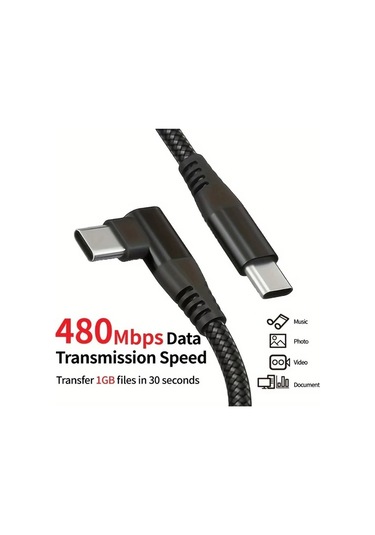 Willowhaven 2 Adet 60w Usb-c Kablosu 3 3ft Nylon Pd Hızlı Şarj Macbook Uyumlu Pro İpad Uyumlu Pro