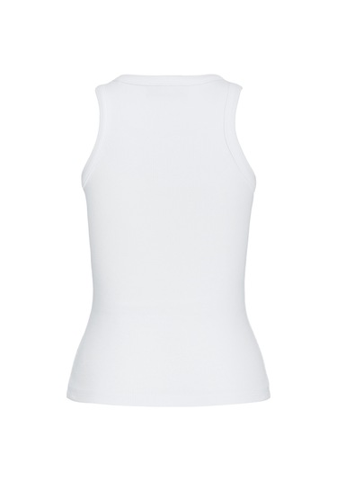 Jack & Jones Kadın Halter Yaka Bluz - Forest - 12224661 Bright White
