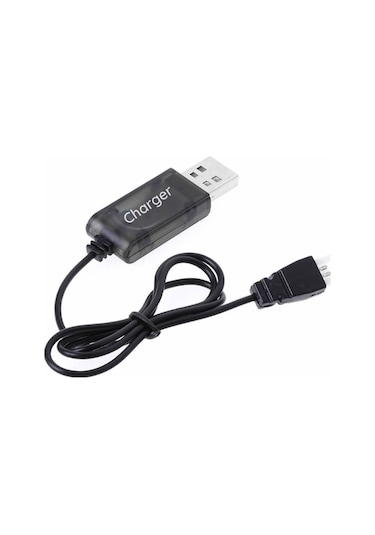 3.7V Lityum Pil Usb Şarj Kablosu XH2.54 Soket Lipo Batarya RC Quadcopter Drone