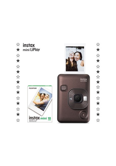 Instax Mini Liplay Hybrid Fotoğraf Makinesi + 10'lu Film
