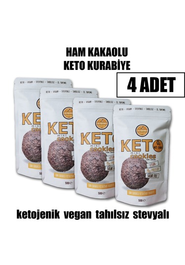 Blendfood Ham Kakaolu Ketojenik Kurabiye 4 x 50 G