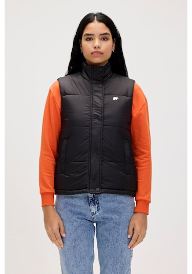 Bianca Siyah Kadın Yelek-nıght Siyah