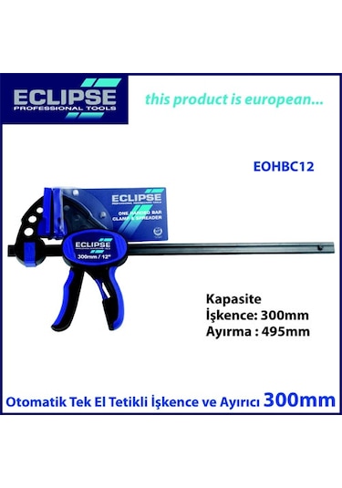 Eclipse Eohbc12 Otomatik Tek El Ile Kullanım Işkence Ve Ayırıcı 3