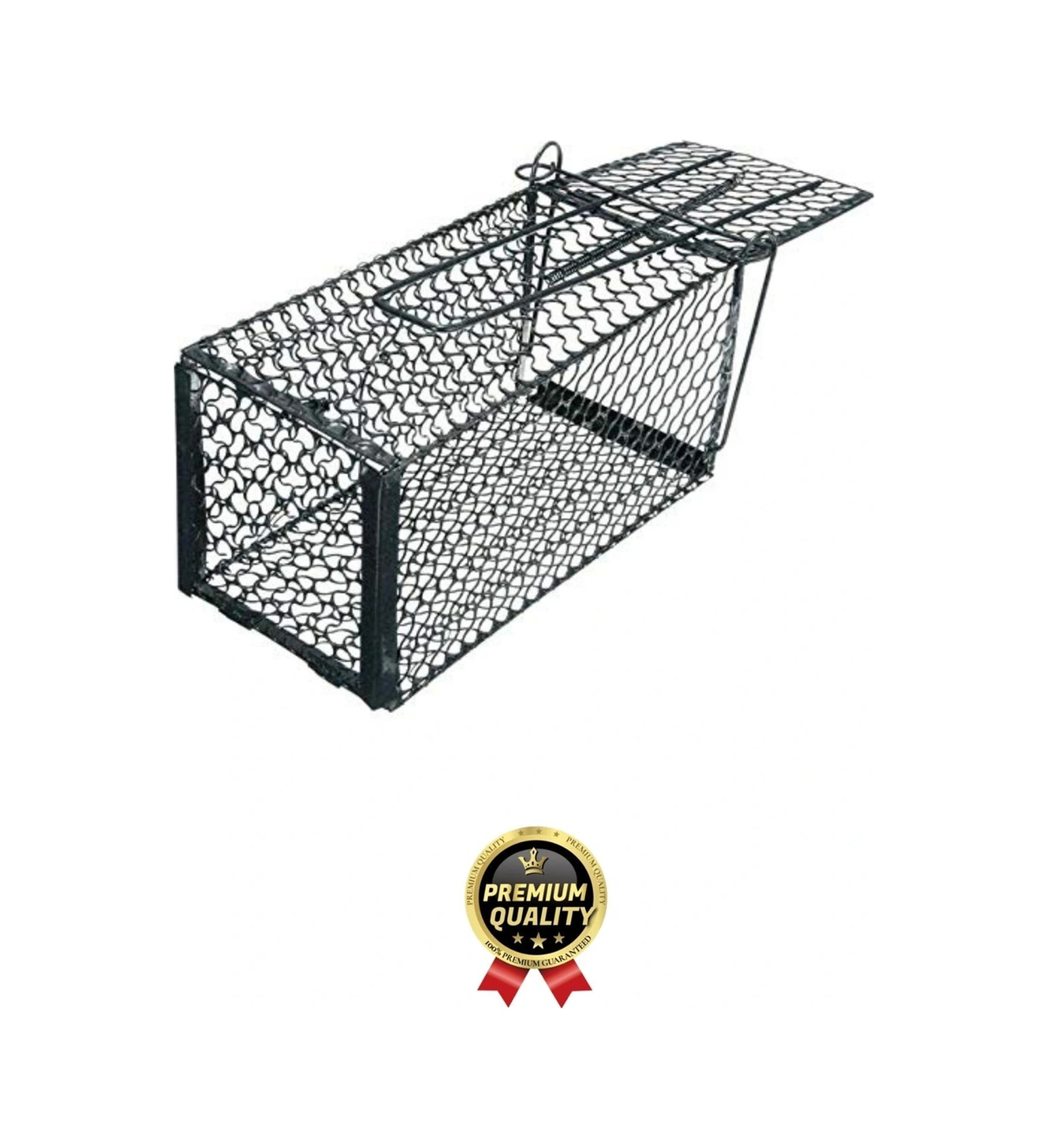 Özel Üretim Etkili Pratik Güvenli Hayvan Kemirgen Kontrolü Yaylı Otomatik Kilitli Metal Fare Kafesi