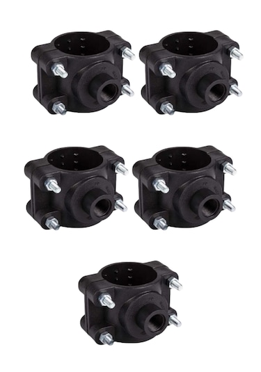 Civatalı Priz Kolye 32x3/4" - 5 Adet, Sulama Borusu Kelepçe