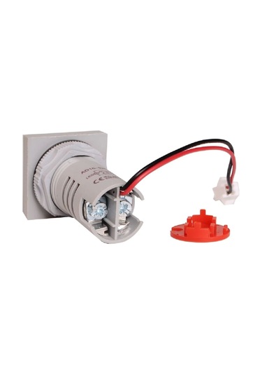 Ac 20-500v 100a Kare Dijital Voltmetre Ampermetre 220v Kırmızı Panel Montaj Led Gösterge Ekran Akım